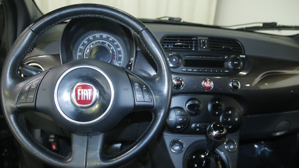 2014 Fiat 500 Sport AUTO CUIR GR ELECT TOIT OUVRANT BLUETOOTH #13