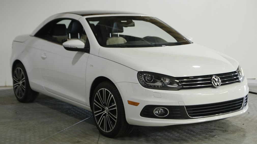 2015 Volkswagen EOS Wolfsburg Edition CABRIO AUTO AC GR ELEC CUIR #9