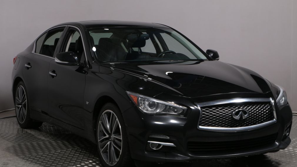 2015 Infiniti Q50 Sport AWD CUIR TOIT NAV MAGS CAM RECUL #0