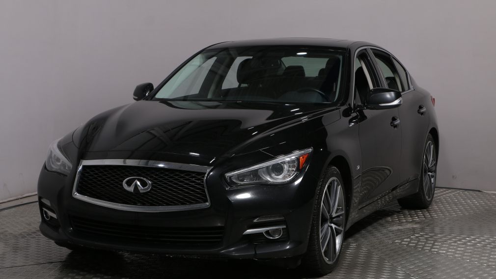 2015 Infiniti Q50 Sport AWD CUIR TOIT NAV MAGS CAM RECUL #3