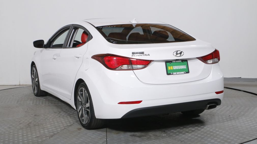 2015 Hyundai Elantra GLS AUTO AC GR ELEC CAMÉRA DE RECULE TOIT CUIR #3