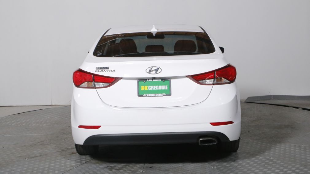 2015 Hyundai Elantra GLS AUTO AC GR ELEC CAMÉRA DE RECULE TOIT CUIR #3