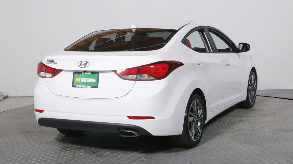 2015 Hyundai Elantra GLS AUTO AC GR ELEC CAMÉRA DE RECULE TOIT CUIR #5