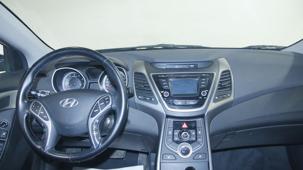 2015 Hyundai Elantra GLS AUTO AC GR ELEC CAMÉRA DE RECULE TOIT CUIR #10