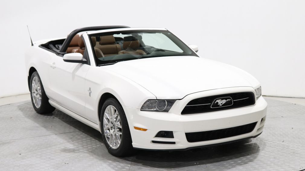 2013 Ford Mustang V6 Premium CONVERTIBLE AUTO CUIR MAGS BLUETOOTH #0