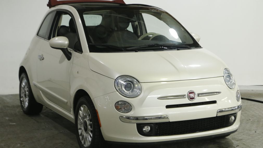 2012 Fiat 500 MANUELLE AC GR ELEC TOIT MOU CONVERTIBLE #0