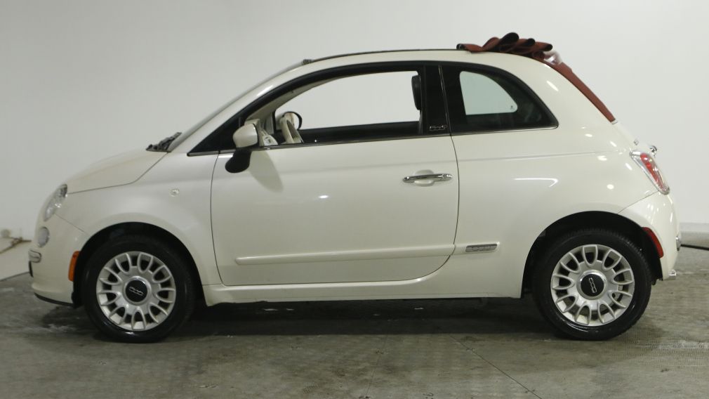 2012 Fiat 500 MANUELLE AC GR ELEC TOIT MOU CONVERTIBLE #3