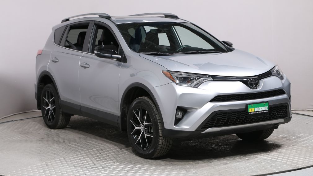 2018 Toyota Rav 4 SE AWD CUIR TOIT NAV MAGS  BLUETOOTH CAM RECUL #0