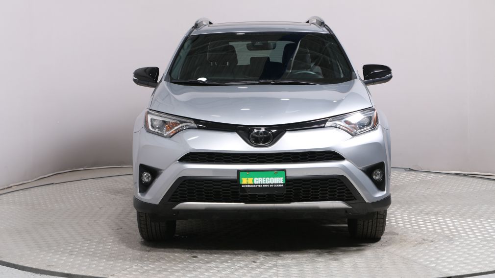 2018 Toyota Rav 4 SE AWD CUIR TOIT NAV MAGS  BLUETOOTH CAM RECUL #2