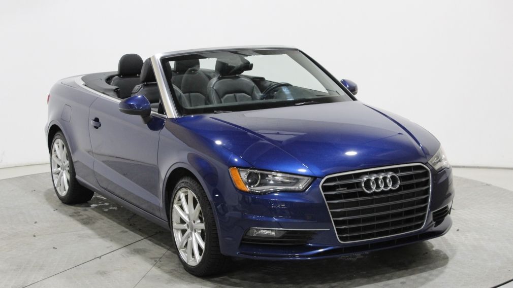 2016 Audi A3 2.0T Komfort QUATTRO CONVERTIBLE AUTO CUIR MAGS #0