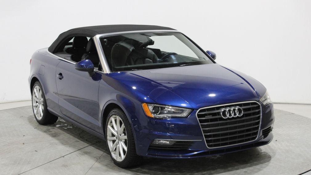 2016 Audi A3 2.0T Komfort QUATTRO CONVERTIBLE AUTO CUIR MAGS #8