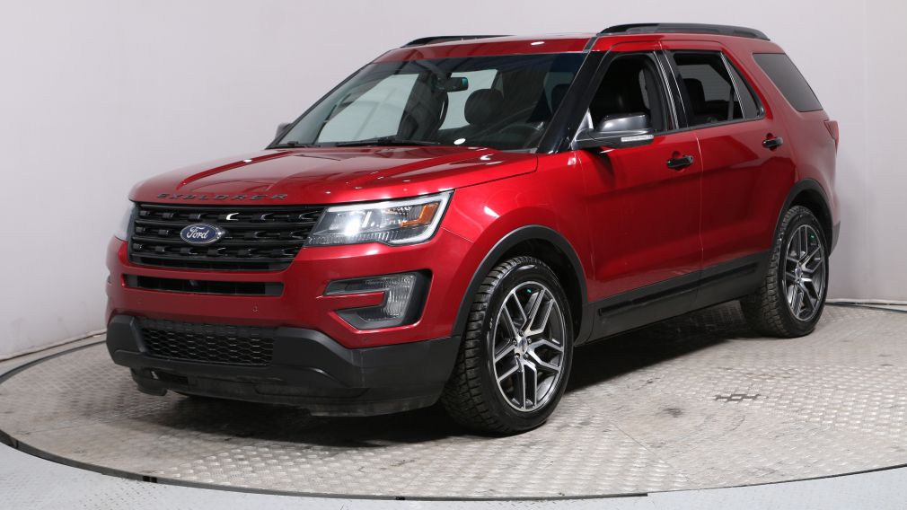 2016 Ford Explorer Sport AWD CUIR TOIT NAV MAGS #3