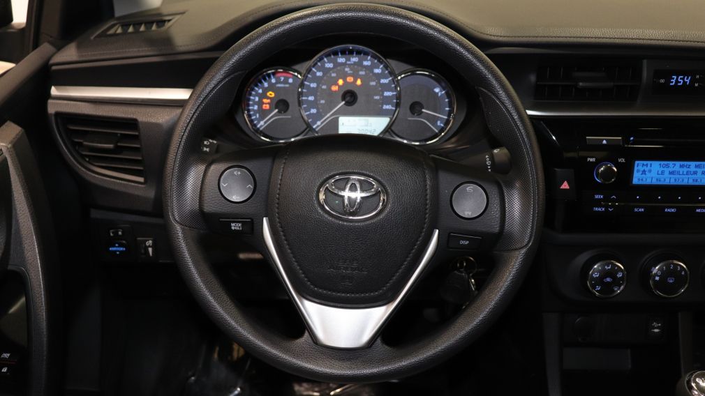 2015 Toyota Corolla CE MANUELLE A/C GR ELECT BLUETOOTH #13