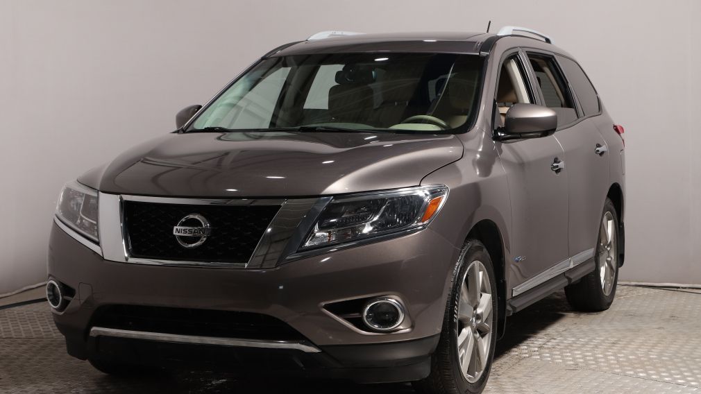 2014 Nissan Pathfinder Platinum Premium Hybrid CUIR TOIT NAV MAGS #2