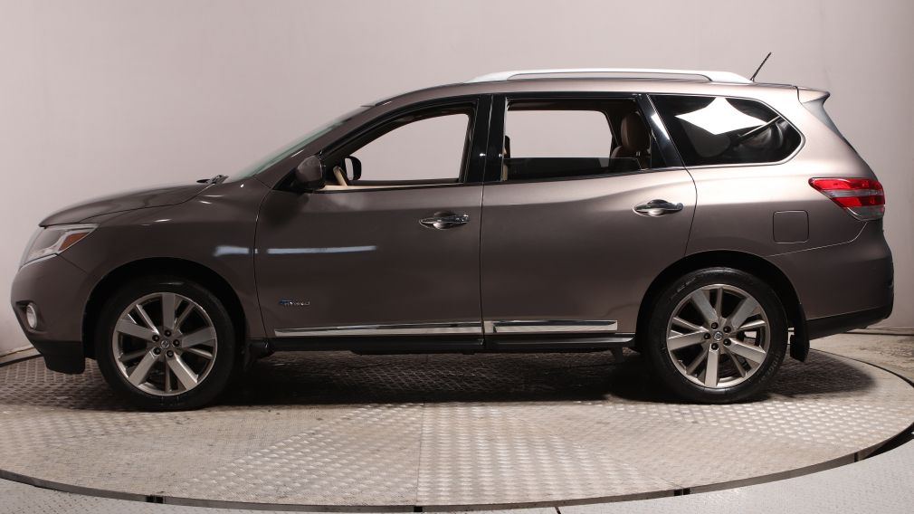 2014 Nissan Pathfinder Platinum Premium Hybrid CUIR TOIT NAV MAGS #4