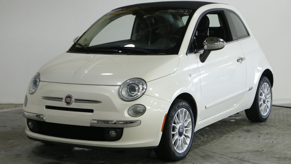 2012 Fiat 500 CABRIOLET MANUELLE AC GR ELEC #2