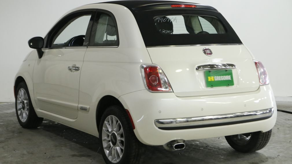 2012 Fiat 500 CABRIOLET MANUELLE AC GR ELEC #4