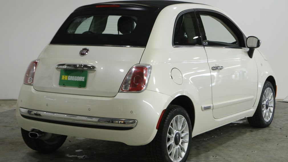 2012 Fiat 500 CABRIOLET MANUELLE AC GR ELEC #6