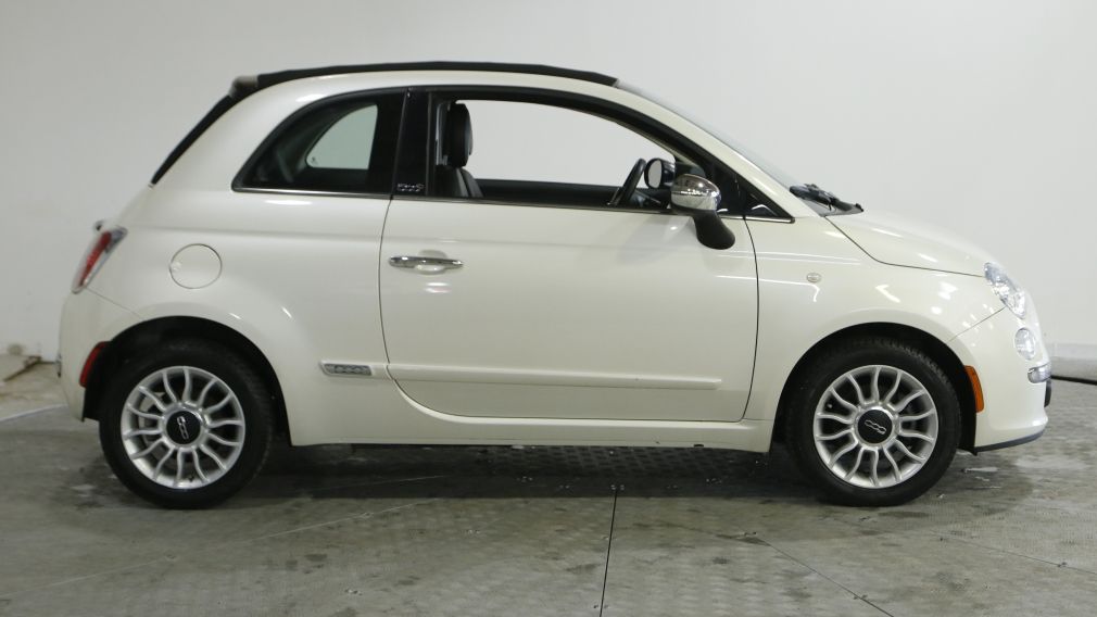 2012 Fiat 500 CABRIOLET MANUELLE AC GR ELEC #7