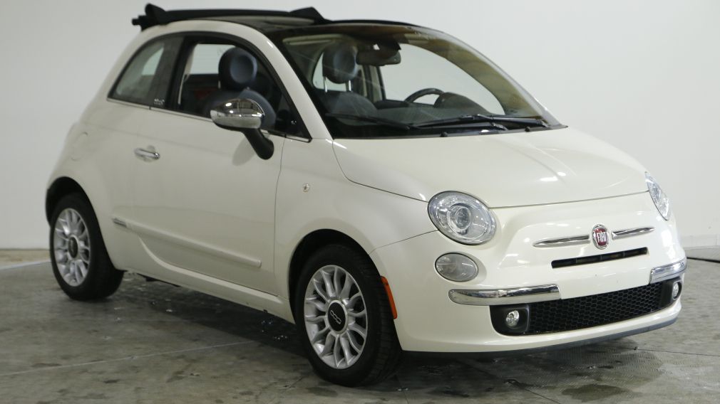 2012 Fiat 500 CABRIOLET MANUELLE AC GR ELEC #8