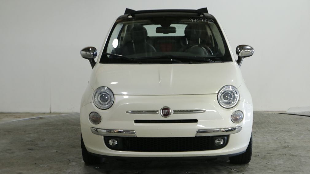 2012 Fiat 500 CABRIOLET MANUELLE AC GR ELEC #9