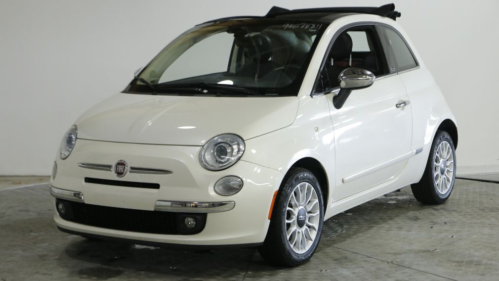 2012 Fiat 500 CABRIOLET MANUELLE AC GR ELEC #10