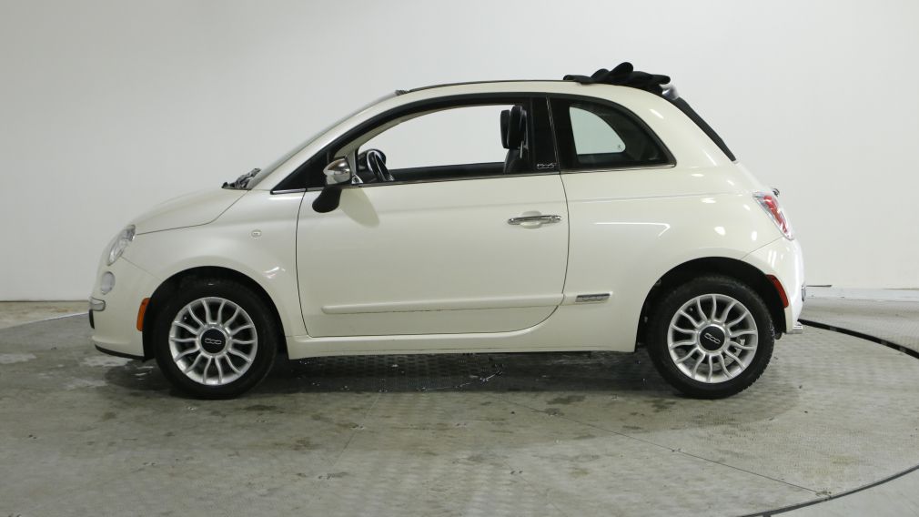 2012 Fiat 500 CABRIOLET MANUELLE AC GR ELEC #11