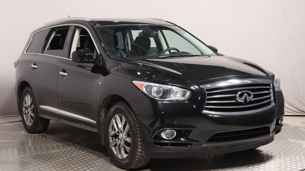 2015 Infiniti QX60 AWD A/C CUIR TOIT MAGS BLUETOOTH 7 PASSAGERS #0