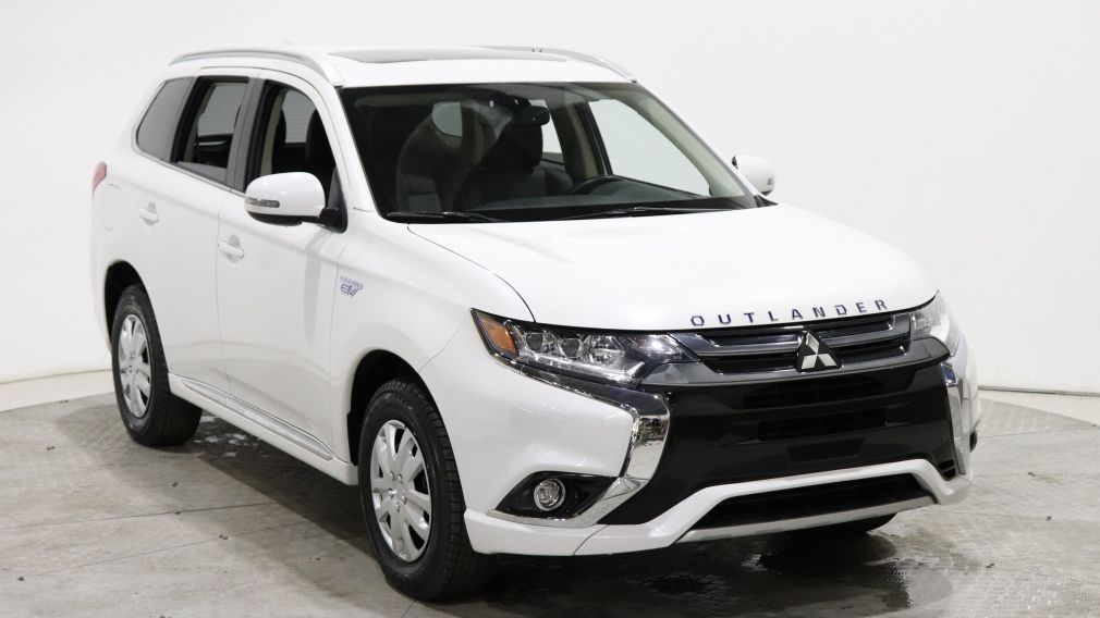 2018 Mitsubishi Outlander PHEV HYBRIDE RECHARGEABLE GT AWD CUIR TOIT MAGS #0