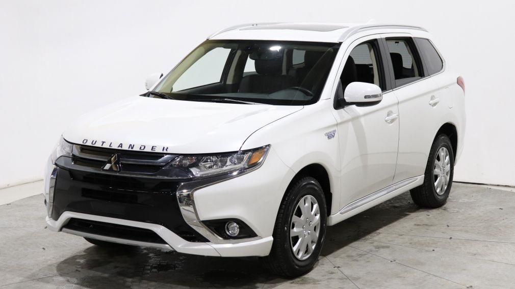 2018 Mitsubishi Outlander PHEV HYBRIDE RECHARGEABLE GT AWD CUIR TOIT MAGS #2