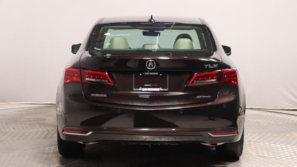 2015 Acura TLX ELITE V6 SH-AWD CUIR TOIT NAVIGATION #5