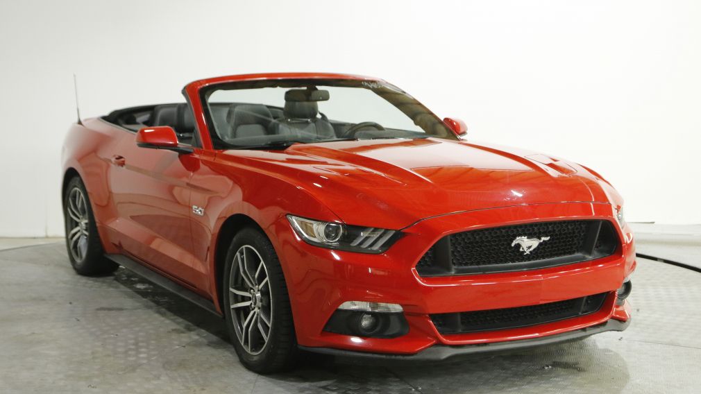 2016 Ford Mustang GT Premium AUTO AC CABRIOLET GR ELEC CUIR #0