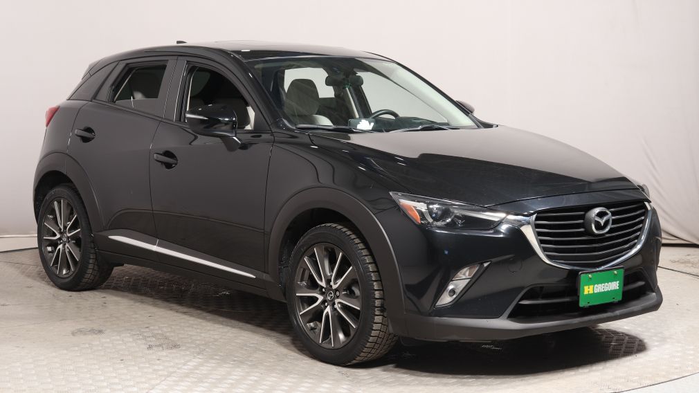 2016 Mazda CX 3 GT AWD CUIR TOIT NAV MAGS BLUETOOTH CAM RECUL #0