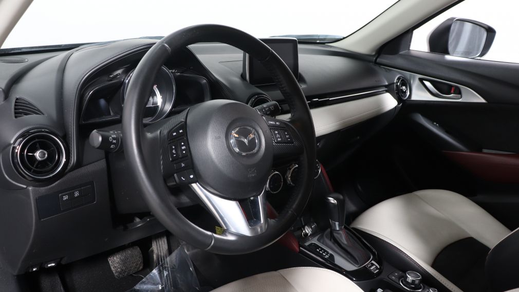 2016 Mazda CX 3 GT AWD CUIR TOIT NAV MAGS BLUETOOTH CAM RECUL #9