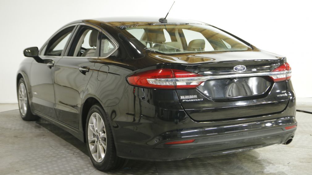 2017 Ford Fusion SE HYBRIDE AUTO AC GR ELEC CAMÉRA DE RECULE CUIR #4