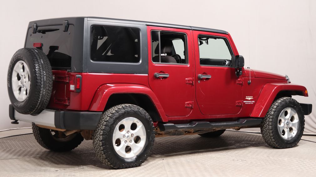 2013 Jeep Wrangler Unlimited Sahara 4X4 A/C MAGS #6
