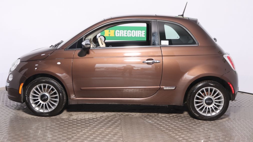 2015 Fiat 500 Lounge AUTO CUIR TOIT MAGS BLUETOOTH #0
