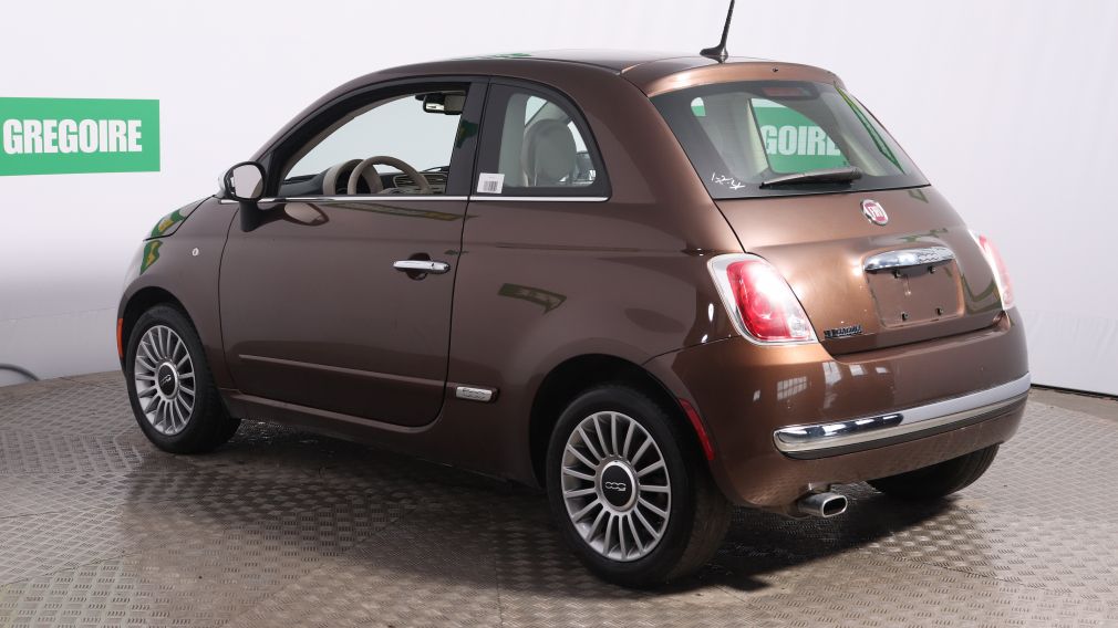 2015 Fiat 500 Lounge AUTO CUIR TOIT MAGS BLUETOOTH #2