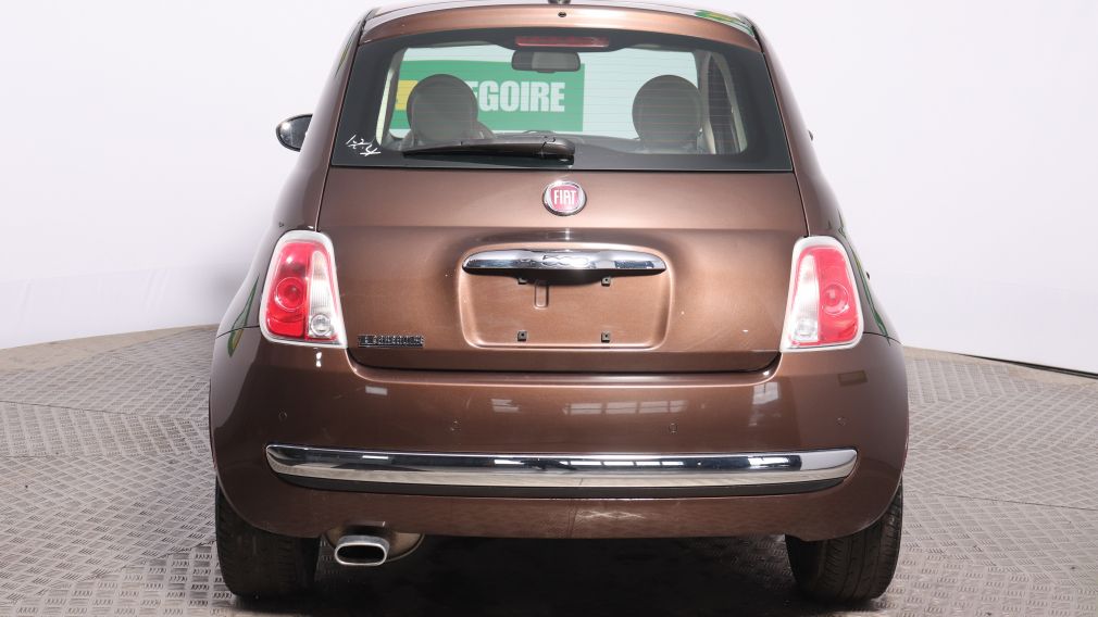 2015 Fiat 500 Lounge AUTO CUIR TOIT MAGS BLUETOOTH #2