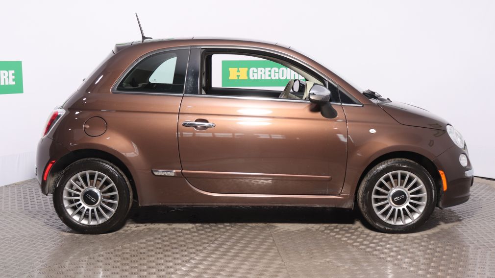 2015 Fiat 500 Lounge AUTO CUIR TOIT MAGS BLUETOOTH #4