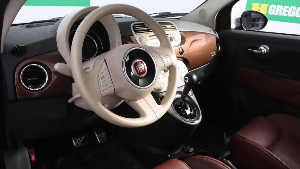 2015 Fiat 500 Lounge AUTO CUIR TOIT MAGS BLUETOOTH #6