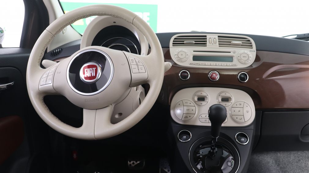 2015 Fiat 500 Lounge AUTO CUIR TOIT MAGS BLUETOOTH #12