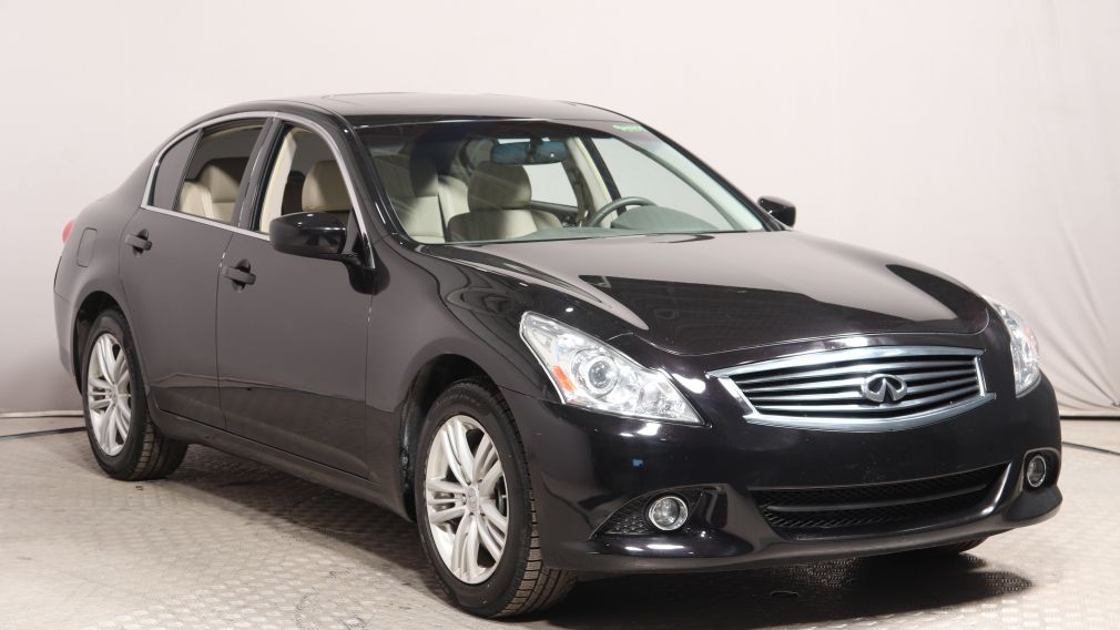 2012 Infiniti G25 x AWD CUIR TOIT MAGS BLUETOOTH CAM RECUL BAS KM #0