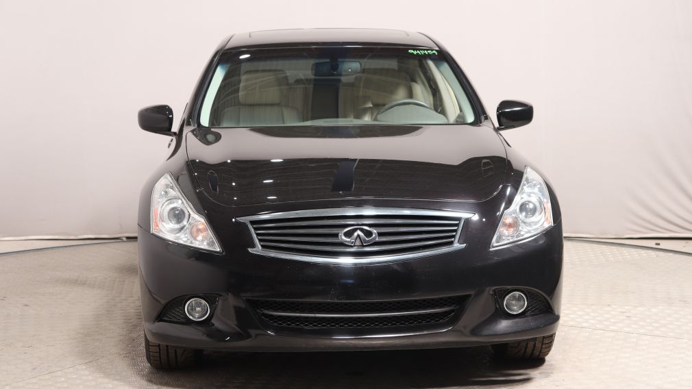 2012 Infiniti G25 x AWD CUIR TOIT MAGS BLUETOOTH CAM RECUL BAS KM #2