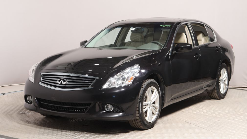 2012 Infiniti G25 x AWD CUIR TOIT MAGS BLUETOOTH CAM RECUL BAS KM #3