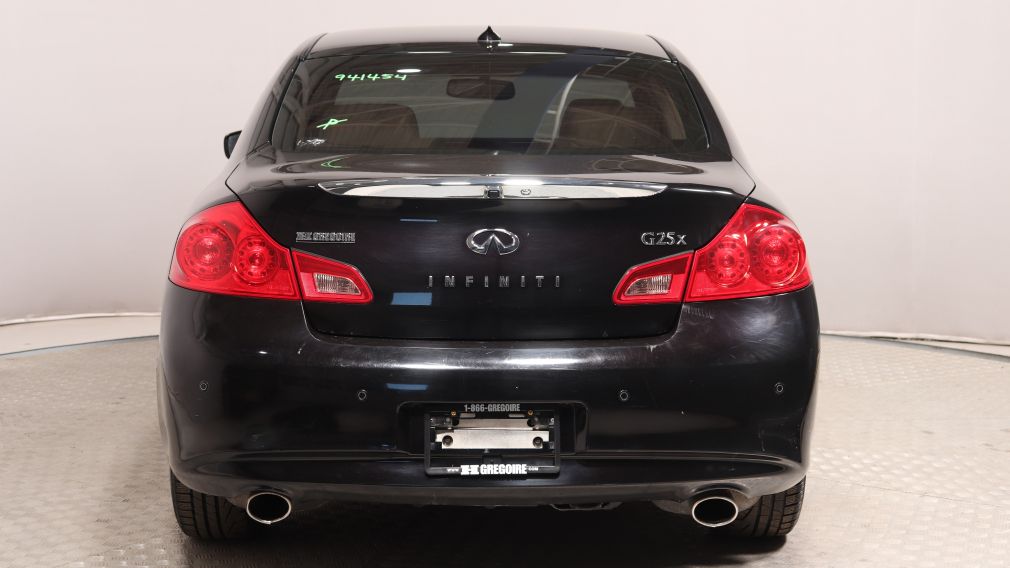 2012 Infiniti G25 x AWD CUIR TOIT MAGS BLUETOOTH CAM RECUL BAS KM #6