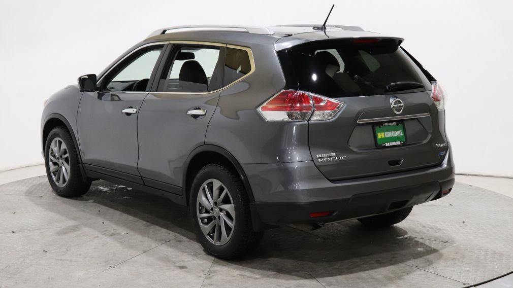 2015 Nissan Rogue SL AWD CUIR NAVIGATION TOIT PANORAMIQUE 360 CAMERA #5