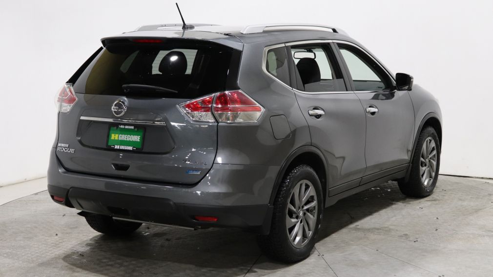 2015 Nissan Rogue SL AWD CUIR NAVIGATION TOIT PANORAMIQUE 360 CAMERA #6