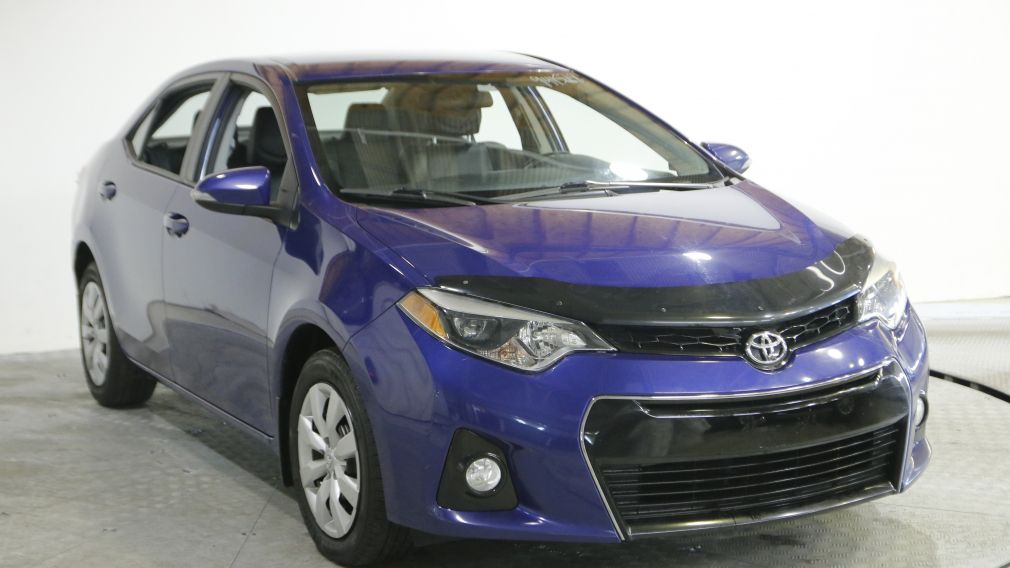 2015 Toyota Corolla S AUTO AC GR ELEC CAMÉRA DE RECULE SIÈGE CHAUFFANT #0