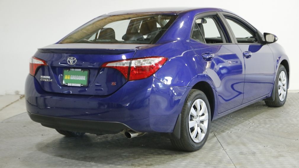 2015 Toyota Corolla S AUTO AC GR ELEC CAMÉRA DE RECULE SIÈGE CHAUFFANT #7